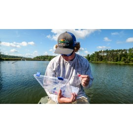 Flambeau Outdoors 4007 Fishing Tackle Box - Includes 12 Dividers, 24 Compartments, Clear Tackle Box Fishing Lure Organizer, Tuff Tainer Tackle Box with Zerust Anti-Rust Dividers