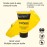 Mehron Makeup Fantasy FX Cream Makeup | Water Based | Halloween | Yellow Face & Body Paint For Adults 1 fl oz (30ml) (YELLOW)