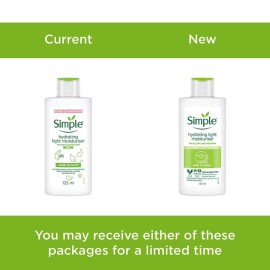 Simple Kind To Skin Hydrating Light Moisturiser 125 ml by Simple Simple Kind To Skin Hydrating Light Moisturiser 125 ml by Simple