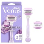 Gillette Venus ComfortGlide Freesia Women\'s Razor - 1 handle + 2 refills