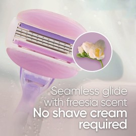 Gillette Venus ComfortGlide Freesia Women\'s Razor - 1 handle + 2 refills Gillette Venus ComfortGlide Freesia Women\'s Razor - 1 handle + 2 refills