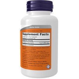 NOW Foods Supplements, L-Proline 500 mg, Collagen Production*, Structural Support*, 120 Veg Capsules NOW Foods Supplements, L-Proline 500 mg, Collagen Production*, Structural Support*, 120 Veg Capsules