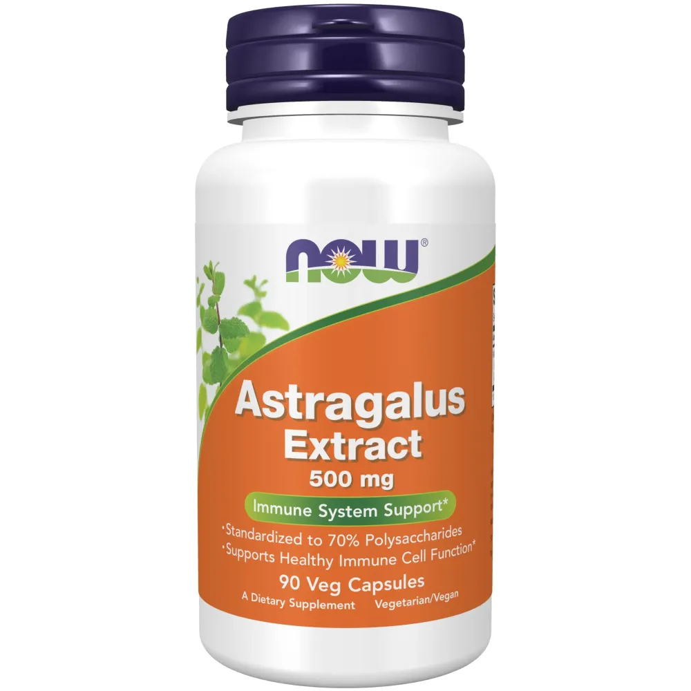 NOW Foods Immune Support Supplements, Astragalus Extract 500 mg (Standardized to 70% Polysaccharides), 90 Veg Capsules NOW Foods Immune Support Supplements, Astragalus Extract 500 mg (Standardized to 70% Polysaccharides), 90 Veg Capsules