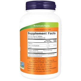 NOW Foods Supplements, Organic Spirulina 500 mg with Vitamins, Minerals and GLA (Gamma-Linolenic Acid), 500 Tablets NOW Foods Supplements, Organic Spirulina 500 mg with Vitamins, Minerals and GLA (Gamma-Linolenic Acid), 500 Tablets