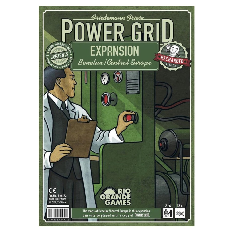 Power Grid Benelux/Central Europe Expansion