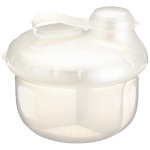 Nuby Milk Powder Dispenser, Colors May Vary, 3 Compartments