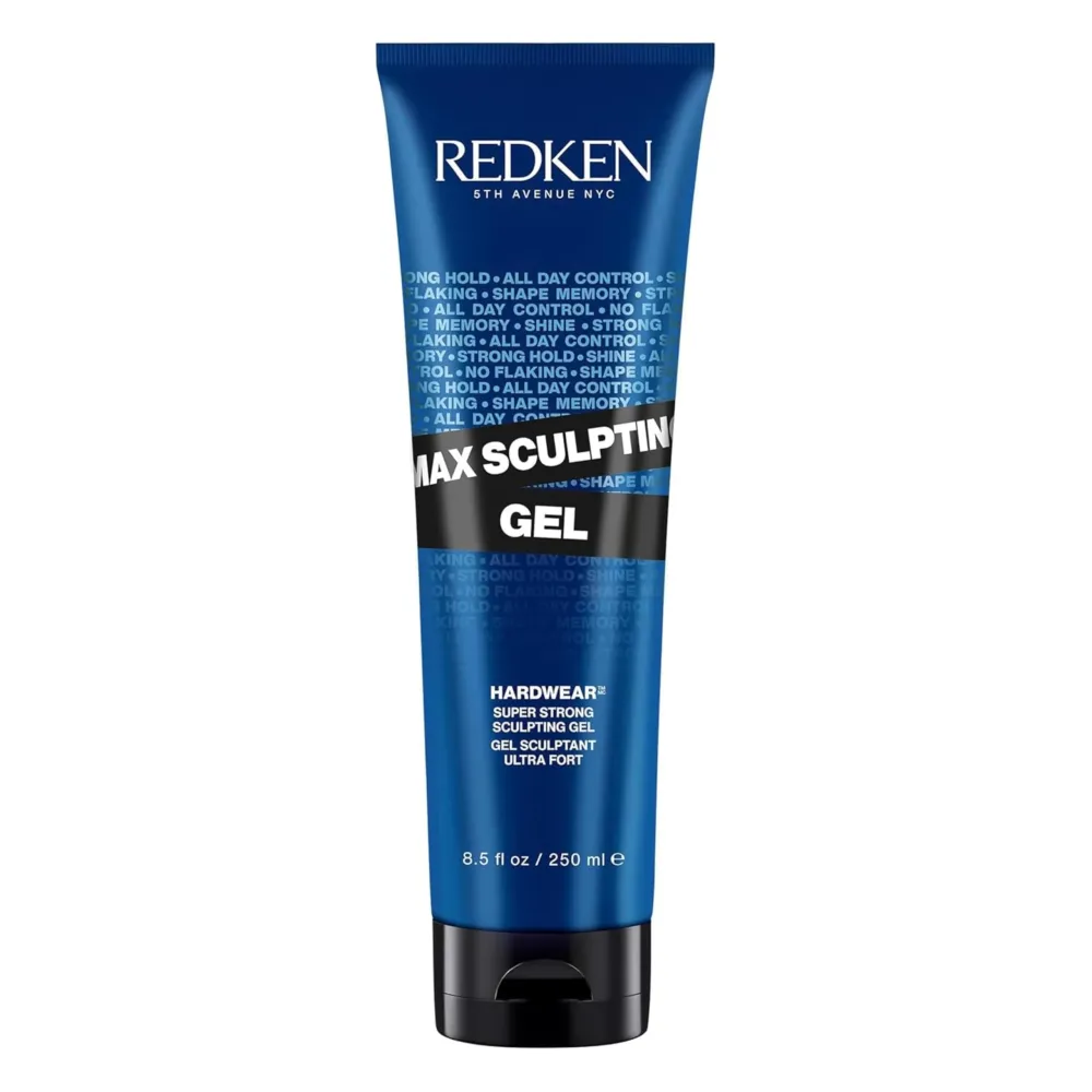 Redken Max Sculpting Gel For All Hair Types - Provides Body & High Shine Finish With Long-Lasting Shape Memory, Flake-Free Control Redken Max Sculpting Gel For All Hair Types - Provides Body & High Shine Finish With Long-Lasting Shape Memory, Flake-Free Control
