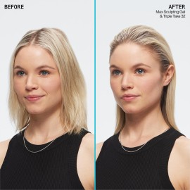 Redken Max Sculpting Gel For All Hair Types - Provides Body & High Shine Finish With Long-Lasting Shape Memory, Flake-Free Control Redken Max Sculpting Gel For All Hair Types - Provides Body & High Shine Finish With Long-Lasting Shape Memory, Flake-Free Control