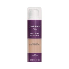 COVERGIRL Advanced Radiance Age Defying Foundation Makeup Natural Ivory, 1 oz (packaging may vary)