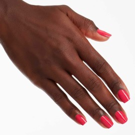 OPI Nail Lacquer Charged Up Cherry | Opaque Bright Pink Crme Chip Resistant Nail Polish | Vegan, Fast Drying, Streak Free