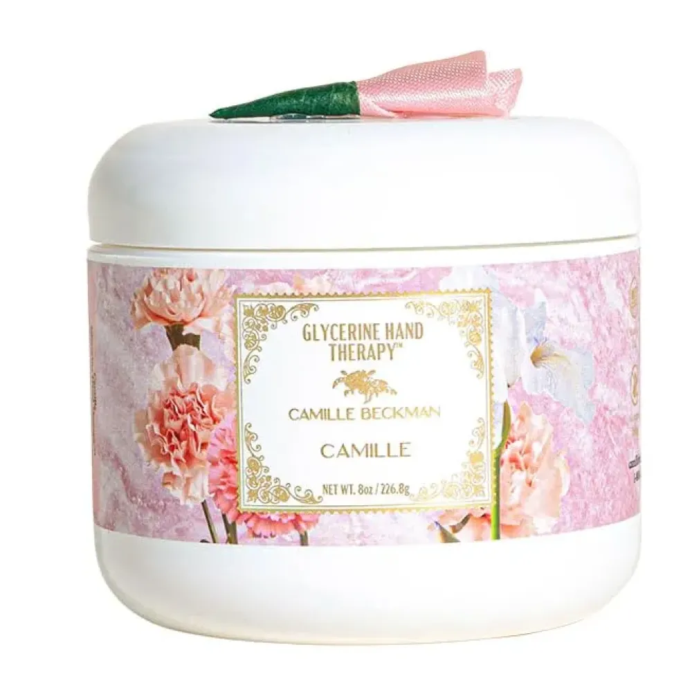 Camille Beckman Glycerine Hand Therapy Cream, Signature Camille, 8 Ounce Camille Beckman Glycerine Hand Therapy Cream, Signature Camille, 8 Ounce