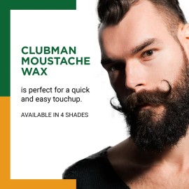 Clubman Moustache Wax Hang Pack - Neutral, 0.5 oz Clubman Moustache Wax Hang Pack - Neutral, 0.5 oz
