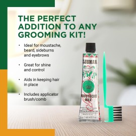 Clubman Moustache Wax Hang Pack - Neutral, 0.5 oz Clubman Moustache Wax Hang Pack - Neutral, 0.5 oz