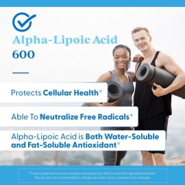 Doctor\'s Best Alpha-Lipoic Acid 600, Supports Antioxidant Function & Glycemic Balances, Non-GMO, Gluten Free, Vegan, Soy Free, 600 mg, 60 Veggie Caps Doctor\'s Best Alpha-Lipoic Acid 600, Supports Antioxidant Function & Glycemic Balances, Non-GMO, Gluten Free, Vegan, Soy Free, 600 mg, 60 Veggie Caps