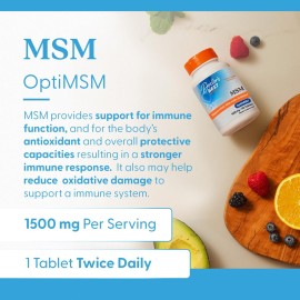 Doctors Best MSM, Supports Hair, Skin, Nails, & Joints, Non-GMO, Gluten Free, Vegan 120 Tablets Doctors Best MSM, Supports Hair, Skin, Nails, & Joints, Non-GMO, Gluten Free, Vegan 120 Tablets