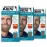 Just For Men Mustache & Beard, Beard Dye for Men with Brush Included, With Keratin Biotin Aloe and Coconut Oil for Healthy Facial Hair - Light Brown, M-25, Pack of 3 (Packaging May Vary)