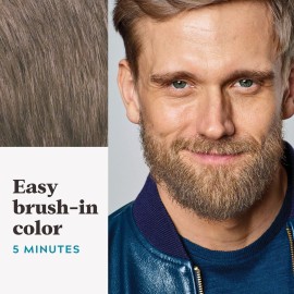 Just For Men Mustache & Beard, Beard Dye for Men with Brush Included, With Keratin Biotin Aloe and Coconut Oil for Healthy Facial Hair - Light Brown, M-25, Pack of 3 (Packaging May Vary) Just For Men Mustache & Beard, Beard Dye for Men with Brush Included, With Keratin Biotin Aloe and Coconut Oil for Healthy Facial Hair - Light Brown, M-25, Pack of 3 (Packaging May Vary)