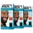 Just For Men Mustache & Beard, Beard Coloring for Gray Hair with Brush, With Keratin Biotin Aloe and Coconut Oil for Healthy Facial Hair - Jet Black, M-60, Pack of 3 (Packaging May Vary)