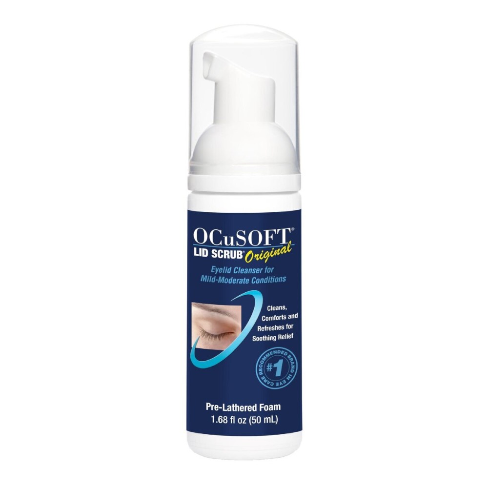 OCuSOFT Original Foaming Eyelid Cleanser - Mild Instant Foam to Remove Oil, Dust, Pollen & Makeup - 1.68 fl oz OCuSOFT Original Foaming Eyelid Cleanser - Mild Instant Foam to Remove Oil, Dust, Pollen & Makeup - 1.68 fl oz