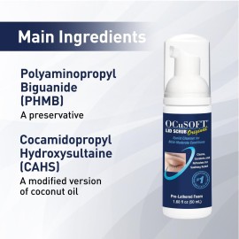 OCuSOFT Original Foaming Eyelid Cleanser - Mild Instant Foam to Remove Oil, Dust, Pollen & Makeup - 1.68 fl oz OCuSOFT Original Foaming Eyelid Cleanser - Mild Instant Foam to Remove Oil, Dust, Pollen & Makeup - 1.68 fl oz