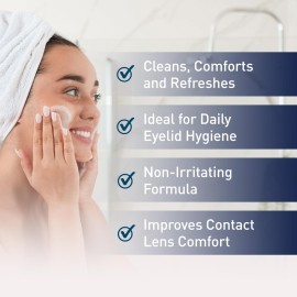 OCuSOFT Original Foaming Eyelid Cleanser - Mild Instant Foam to Remove Oil, Dust, Pollen & Makeup - 1.68 fl oz OCuSOFT Original Foaming Eyelid Cleanser - Mild Instant Foam to Remove Oil, Dust, Pollen & Makeup - 1.68 fl oz