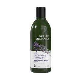 Avalon Organics Hand & Body Lotion, Nourishing Lavender, 12 Oz