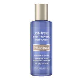 Neutrogena Gentle Oil-Free Eye Makeup Remover & Cleanser for Sensitive Eyes, Non-Greasy Makeup Remover, Waterproof Mascara Remover, Dermatologist & Ophthalmologist Tested, 5.5 fl. oz Neutrogena Gentle Oil-Free Eye Makeup Remover & Cleanser for Sensitive Eyes, Non-Greasy Makeup Remover, Waterproof Mascara Remover, Dermatologist & Ophthalmologist Tested, 5.5 fl. oz