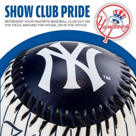 Franklin Sports New York Yankees MLB Team Baseball - MLB Team Logo Soft Baseballs - Toy Baseball for Kids - Great Decoration for Desks and Office Franklin Sports New York Yankees MLB Team Baseball - MLB Team Logo Soft Baseballs - Toy Baseball for Kids - Great Decoration for Desks and Office