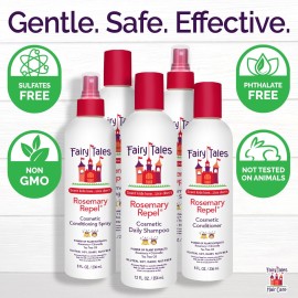 Fairy Tales Rosemary Repel Daily Kids Conditioning Spray - Kids Like the Smell, Lice Do Not, 8 fl oz. (Pack of 1) Fairy Tales Rosemary Repel Daily Kids Conditioning Spray - Kids Like the Smell, Lice Do Not, 8 fl oz. (Pack of 1)
