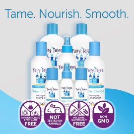 Fairy Tales Tangle Tamer Detangling Conditioner for Kids - Ultra Moisturizing and Anti Frizz Protection - Paraben Free, Sulfate Free - 12 Oz Fairy Tales Tangle Tamer Detangling Conditioner for Kids - Ultra Moisturizing and Anti Frizz Protection - Paraben Free, Sulfate Free - 12 Oz