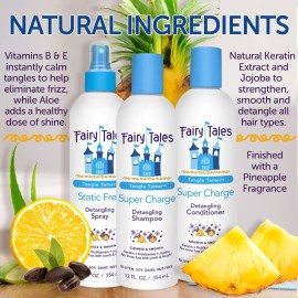 Fairy Tales Tangle Tamer Detangling Conditioner for Kids - Ultra Moisturizing and Anti Frizz Protection - Paraben Free, Sulfate Free - 12 Oz Fairy Tales Tangle Tamer Detangling Conditioner for Kids - Ultra Moisturizing and Anti Frizz Protection - Paraben Free, Sulfate Free - 12 Oz
