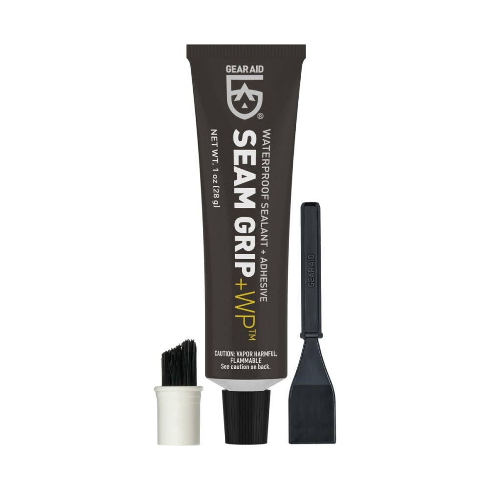 Gear Aid Seam Grip WP Waterproof Sealant and Adhesive for Tents and Outdoor Fabric, Clear, 1 oz Gear Aid Seam Grip WP Waterproof Sealant and Adhesive for Tents and Outdoor Fabric, Clear, 1 oz