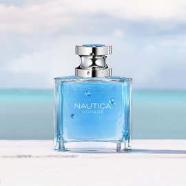 Nautica Voyage Eau De Toilette for Men - Fresh, Romantic, Fruity Scent Woody, Aquatic Notes of Apple, Water Lotus, Cedarwood, and Musk Ideal Day Wear 3.3 Fl Oz Nautica Voyage Eau De Toilette for Men - Fresh, Romantic, Fruity Scent Woody, Aquatic Notes of Apple, Water Lotus, Cedarwood, and Musk Ideal Day Wear 3.3 Fl Oz
