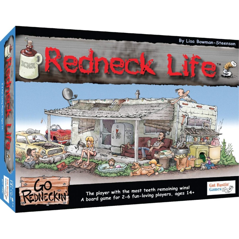 Gut Bustin\' Games Redneck Life Board Game
