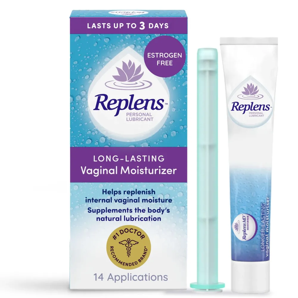 Replens Vaginal Moisturizer, Long-Lasting Replens Moisturizer with Reusable Vaginal Applicator, 14 Count Replens Vaginal Moisturizer, Long-Lasting Replens Moisturizer with Reusable Vaginal Applicator, 14 Count