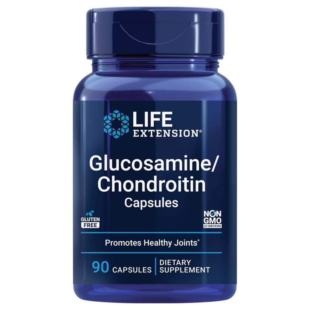 Glucosamine & Chondroitin Sulfate -- 100 Capsules by Life Extension
