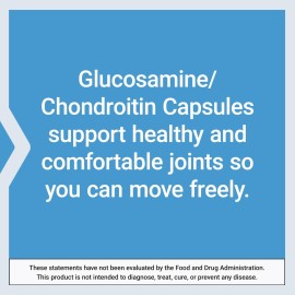 Glucosamine & Chondroitin Sulfate -- 100 Capsules by Life Extension
