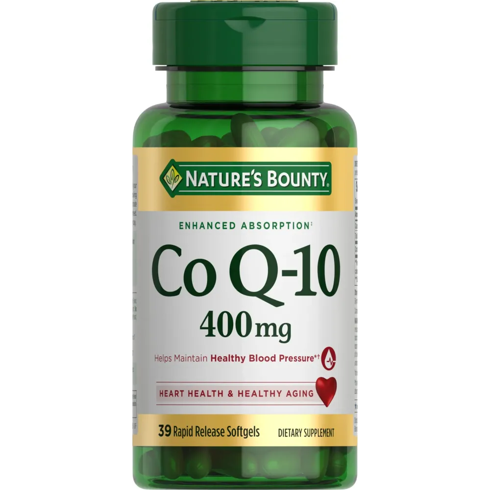 Natures Bounty Co Q-10 400mg, 39 Rapid Release Softgels