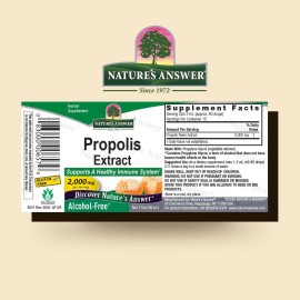 Nature\'s Answer Propolis Resin Extract 1 Fluid Ounce - Alcohol Free, Immune Support, Gluten Free, Made in USA, Natural Bee Product, Suitable for Everyone, Pure Herbal Extract Nature\'s Answer Propolis Resin Extract 1 Fluid Ounce - Alcohol Free, Immune Support, Gluten Free, Made in USA, Natural Bee Product, Suitable for Everyone, Pure Herbal Extract