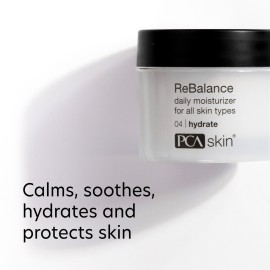 PCA SKIN ReBalance Sensitive Moisturizer for Face - ReBalance Daily Face Moisturizer for Dry Skin, Creamy, 1.7 fl oz Jar PCA SKIN ReBalance Sensitive Moisturizer for Face - ReBalance Daily Face Moisturizer for Dry Skin, Creamy, 1.7 fl oz Jar