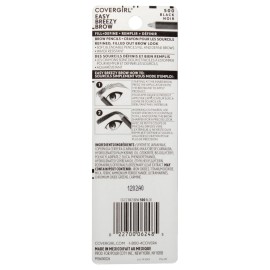 COVERGIRL - Easy Breezy Brow Fill + Define Brow Pencil, Sharpener Included, Long-Lasting, Deeply Pigmented, Blendable Formula, 100% Cruelty-Free COVERGIRL - Easy Breezy Brow Fill + Define Brow Pencil, Sharpener Included, Long-Lasting, Deeply Pigmented, Blendable Formula, 100% Cruelty-Free