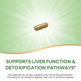 Nature\'s Way Milk Thistle, Supports Liver Function & Detox Pathways*, 175 mg Milk Thistle Seed Extract Standardized to 80% Silymarin per Serving, Vegan, 60 Capsules Nature\'s Way Milk Thistle, Supports Liver Function & Detox Pathways*, 175 mg Milk Thistle Seed Extract Standardized to 80% Silymarin per Serving, Vegan, 60 Capsules