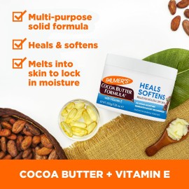 Palmer\'s Cocoa Butter Formula Daily Skin Therapy Solid Lotion with Vitamin E, Body Moisturizer for Extremely Dry Skin, Softens and Soothes, 7.25 Ounces, (Pack of 1) Palmer\'s Cocoa Butter Formula Daily Skin Therapy Solid Lotion with Vitamin E, Body Moisturizer for Extremely Dry Skin, Softens and Soothes, 7.25 Ounces, (Pack of 1)
