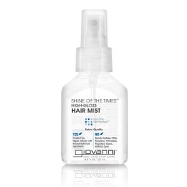 GIOVANNI Shine of the Times Finishing High-Gloss Hair Mist - Anti Frizz Hair Products, Color Safe, Salon Quality, Cruelty-Free, No Parabens, Infused with Natural Botanical Ingredients - 4.3 oz
