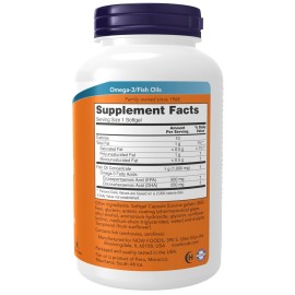 NOW Foods Supplements, Ultra Omega-3 Molecularly Distilled and Enteric Coated, 180 Softgels NOW Foods Supplements, Ultra Omega-3 Molecularly Distilled and Enteric Coated, 180 Softgels