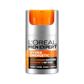 L\'Oreal Paris Men Expert Hydra Energetic Daily Anti-Fatigue Moisturizing Lotion, 1.6 Ounce