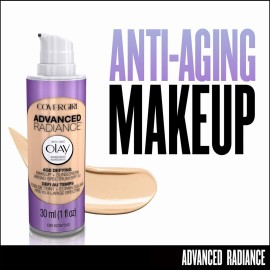 COVERGIRL Advanced Radiance Age Defying Foundation Makeup Medium Light, 1 oz (packaging may vary) COVERGIRL Advanced Radiance Age Defying Foundation Makeup Medium Light, 1 oz (packaging may vary)