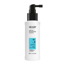Nioxin System 3 Scalp + Hair Thickening Treatment | Serum for Colored or Damaged Hair with Light Thinning | 3.4 Fl oz.