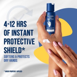 Gloves In A Bottle Hand Lotion for Nurses - Best Travel Hand Cream for Dry, Cracked Hands, Eczema & Psoriasis Relief - Silicone Glove Hand Lotion for Healthcare Workers - 2 oz Gloves In A Bottle Hand Lotion for Nurses - Best Travel Hand Cream for Dry, Cracked Hands, Eczema & Psoriasis Relief - Silicone Glove Hand Lotion for Healthcare Workers - 2 oz
