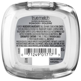 L\'Oreal Paris True Match Super Blendable Oil Free Foundation Powder, N1 Light, 0.33 oz, Packaging May Vary L\'Oreal Paris True Match Super Blendable Oil Free Foundation Powder, N1 Light, 0.33 oz, Packaging May Vary